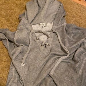 Wildfox tie up sweatshirt